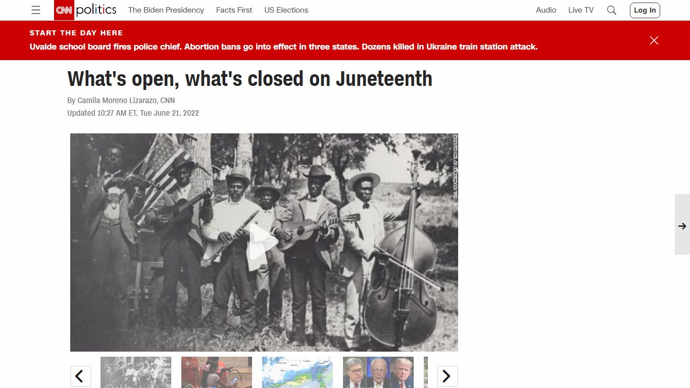 What's open, what's closed on Juneteenth - CNN